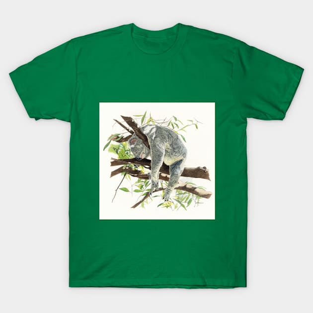 the nap of the koala T-Shirt by Patrizia Donaera Illustration